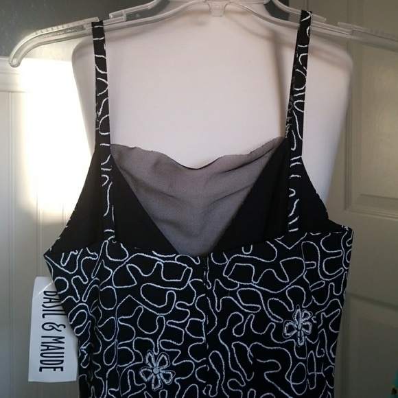 Anthropologie Basil & Maude Beaded Dress NWT - Picture 5 of 7